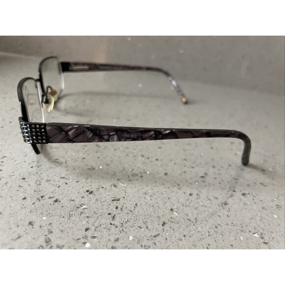 CASHMERE 433 Eyeglasses Frames ONLY Color #3 53-17-135 Silver Dollar Full Rim main image 5